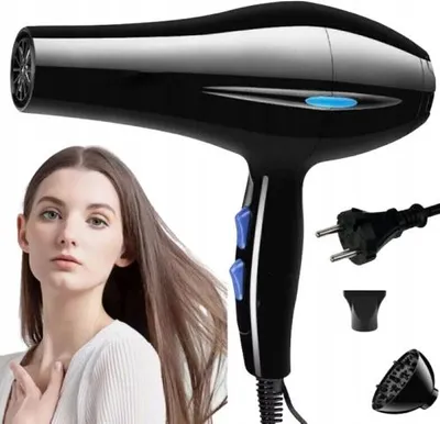 Obrázek produktu pro Profesionální vysoušeč vlasů 800 W ionizace 3 nástavce