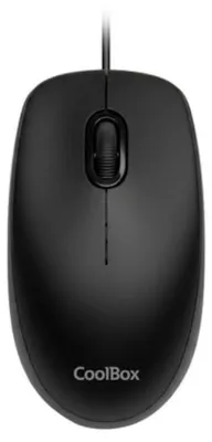 Image de Souris CoolBox U01 USB 1600 DPI noire