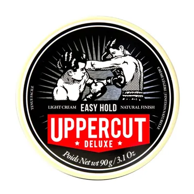 Produktbild von Uppercut Deluxe Easy Hold Haarpomade Stylingcreme – Leichter Halt, Natürliches Finish, Perfekt für Alle Haartypen und Längen, 90g