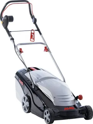 Produktbild von AL-KO Comfort 34 E, Schieberasenmäher, 34 cm, 300 m², 28 - 68 mm, 37 l, 4 Rad/Räder
