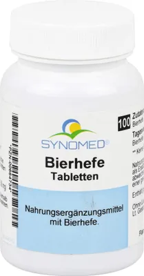Produktbild von Bierhefe Synomed, 100 St TAB
