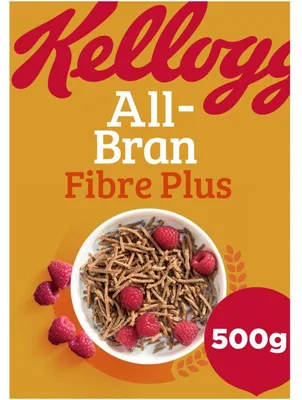 Immagine prodotto di Muesli integrale Kellogg's All-Bran Plus, 500 g, ricco di fibre e delizioso