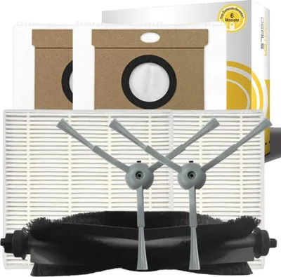 Produktbild von Zubehör Set, Ersatzteile Kit für Eufy L50, L60 (2x Seitenbürste, 2x Filter, 2x Staubbeutel, 1x Hauptbürste)