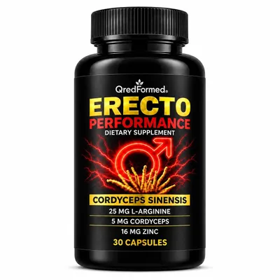 Image de Erecto Performance – Soutien quotidien pour la vitalité et le bien-être masculin – 30 capsules