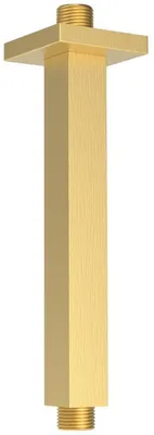 Obrázok produktu pre Sapho stropný sprchový ramená, štvorcový, 200 mm, matná zlatá