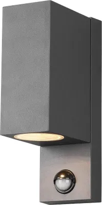 Obrázok produktu pre Vonkajšia nástenná lampa z hliníka v antracitovej farbe, GU10 LED