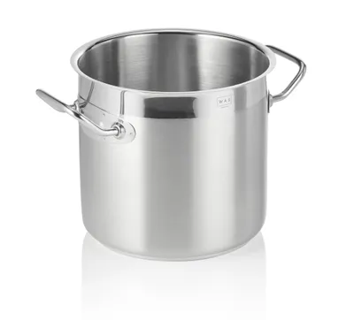 Produktbild von Profi Edelstahl-Kochtopf Suppentopf, 6,0 Liter, ØxH: 20 x 19,5 cm