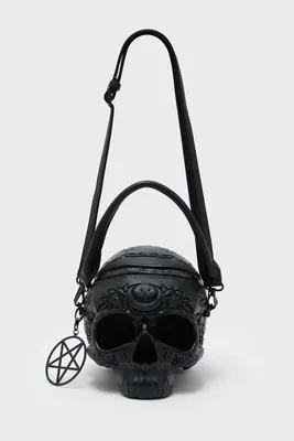 Produktbild von Killstar Handtasche Damen Contact The Dead Skull schwarz Standard