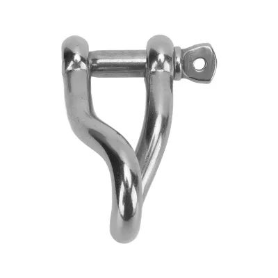 Obrázok produktu pre Twist Shackle,Twisted Anchor Shackle,Twist Shackle z nehrdzavejúcej ocele,Marine Twist Shackle,Boat Twist Shackle,Boating Equipment