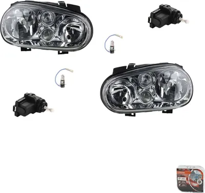 Productafbeelding van Osram Night Breaker Laser koplampen, geschikt voor VW Golf IV (1997-2003), H3, links en rechts, artikelnummers: 1J0941295B, 1J0941295F, 9948336, 1J0941295C, 6X0941295, 6X0941295D, 1J