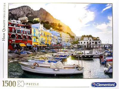 Produktbild von Clementoni Capri-kurs Zum Schatzrätsel 1500 Stücke Mehrfarbig  Mehrfarbig One Size