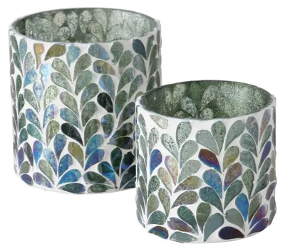 Produktbild von Mosaik-Kerzenhalter KIRKAS, 2er-Set