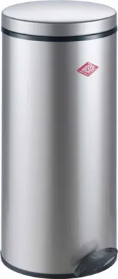 Produktbild von WESCO 127531-11 GASTRO Tretabfallsammler 127 in SILBER mit 22 Liter Volumen / Treteimer / Mülleimer