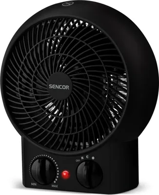 Produktbild von SENCOR SFH 7021BK Heizlüfter – 2 Heizstufen, Thermostat, kompakt