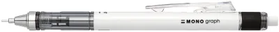 Produktbild von Tombow Druckbleistift"MONO graph" 0.7 mm weiß 1230606