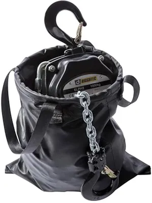 Produktbild von Riggatec Handkettenzug Schwarz - Traglast 1,0 t - Hubhöhe 6,0 m