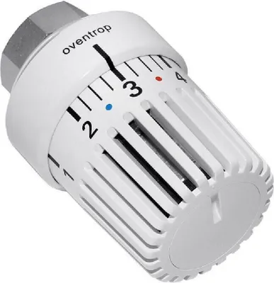 Produktbild von Oventrop Thermostat Uni LH, mit Fühler mit Nullstellung, Ausführung: weiß, 1 Stk.