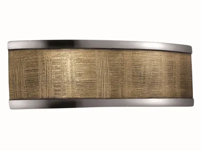 Produktbild von Fischer & Honsel Leuchten Wandleuchte Shine LED Leuchte Up Down antik gold mit Muster halbrund