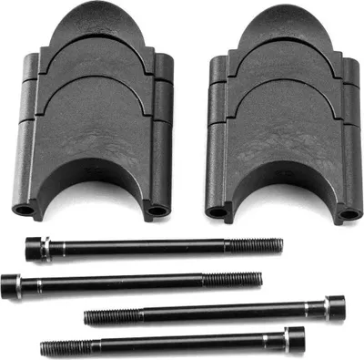 Produktbild von Deda Distanzstück-kit Für Lenkerverlängerung Parabolica/fastblack Schwarz  Schwarz One Size