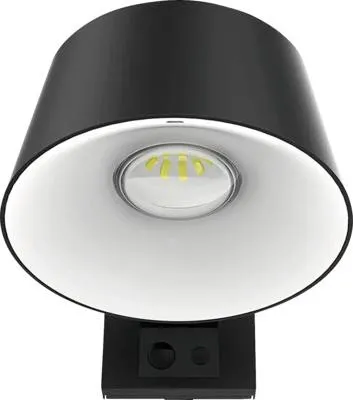 Zdjęcie produktu dla Kinkiet solarny LED VIKING SR28 IP44 1 W 1000 lm 4000 K czarny z czujnikiem ruchu