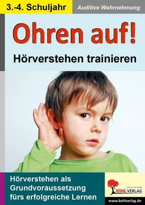 Obrázek produktu pro Ohren auf! - Hörverstehen trainieren 3.-4. Schuljahr