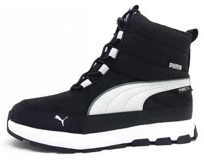 Produktbild von Puma Evolve Boot Puretex J PUMA BLACK-GREEN FOG 37.5