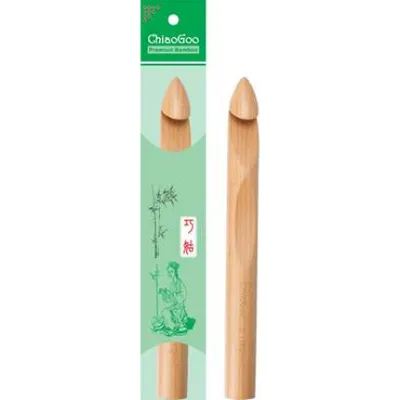 Produktbild von ChiaoGoo | Häkelnadel Bamboo Natural | 15 cm 3,5 mm