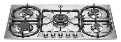 Image de Bertazzoni La Germania P9101D9X/19 Table de cuisson inox Intégrée 90 cm gaz 5 zone(s)
