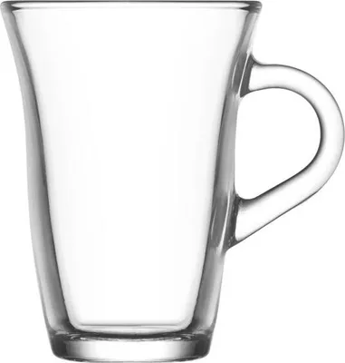 Produktbild von LAV Nisa Teegläser 3er Set mit Henkel - 150 ml, elegant & robust