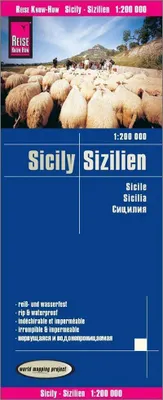 Immagine prodotto di Reise Know-How Carta della Sicilia 1 : 200.000