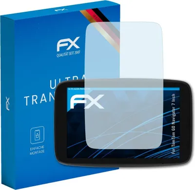 Produktbild von atFoliX FX-Clear 3x Schutzfolie kompatibel mit TomTom GO Navigator (7 Inch) Displayschutzfolie