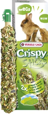 Produktbild von Versele Laga Mega Sticks Für Kaninchen Und Meerschweinchen - Grünes Gras, 140 G