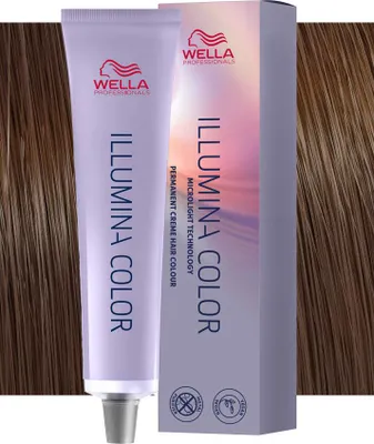 Produktbild von Wella Illumina Color 6/37 Dunkles Gold-Sandblond 60ml - permanente Färbung
