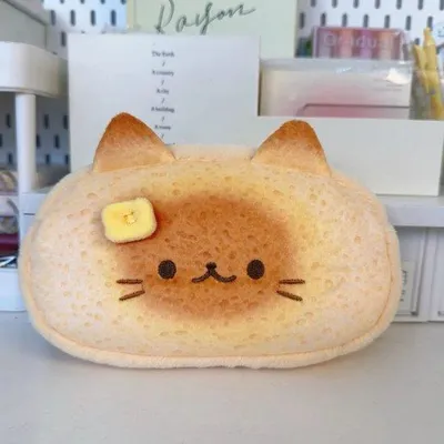 Immagine prodotto di Organizer da scrivania a forma di gatto, simpatico accessorio a forma di gattino, ideale per cancelleria e accessori da scrittura