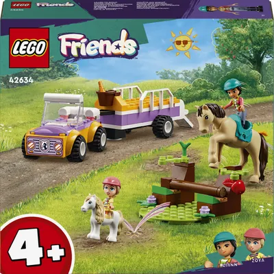 Immagine prodotto di LEGO Friends Rimorchio Con Cavallo E Pony 42634