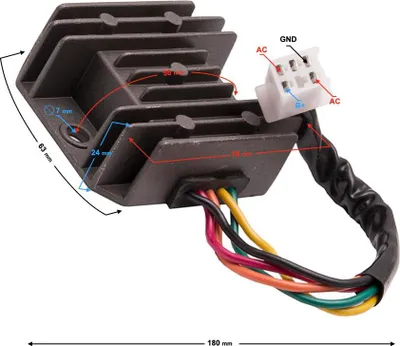 Zdjęcie produktu dla Regulator napięcia FNX do motocykli