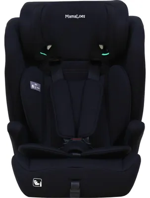 Produktbild von MamaLoes Bas Schwarz 76-150 cm i-Size Autositz