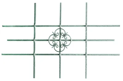 Immagine prodotto di Griglie per finestre in acciaio zincato a caldo, dimensioni 1140 x 690 mm, regolabili, per uso esterno