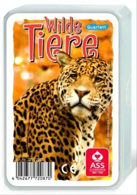 Produktbild von ASS Quartett Wilde Tiere, 1 Set
