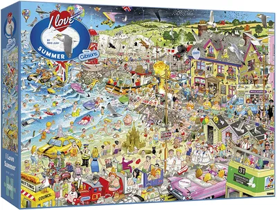 Produktbild von I Love Summer Jigsaw Puzzle - 1000 Teile