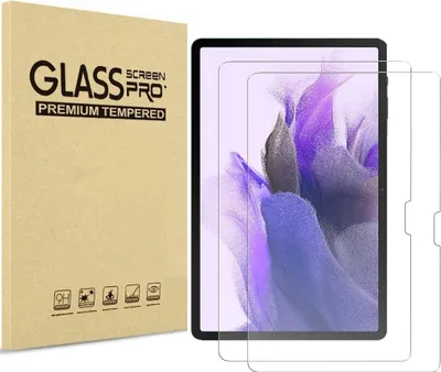 Image de Verre trempé pour Samsung Galaxy Tab S10 PLUS / Tab S9 PLUS / Tab S9 FE PLUS [2 pièces] Protection d'écran Film de protection anti-rayures verre résistant Phonillico®