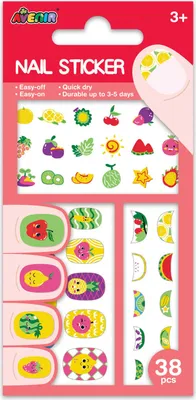Image de Autocollants pour ongles - fruits