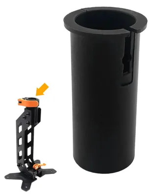 Produktbild von Sitzverriegelungshülse 74x38mm für KuKirin G2 Pro G2 Max E-Scooter Schwarz