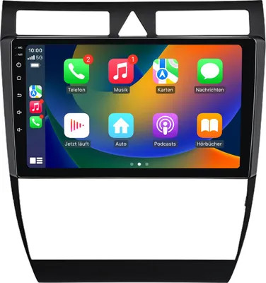 Immagine prodotto di Autoradio Android da 9 pollici con 64 GB per Audi A6 C5 (1997-2004) con CarPlay, navigazione Android Auto e Bluetooth