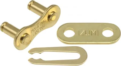 Produktbild von Izumi Missing Link 1/2 x 1/8 Zoll Kettenschloss Kettenglied gold