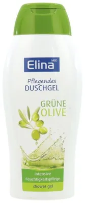 Produktbild von Elina Med Pflegendes Duschgel Grüne Olive – 250 ml