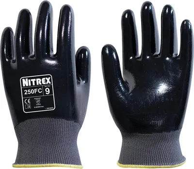 Produktbild von 10 Paar Nitrex 250 FC | Mehrweghandschuhe | Gr. S | Industriehandschuhe