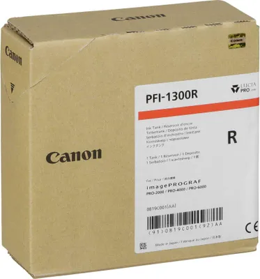 Produktbild von Canon PFI-1300 Tinte red 330 ml