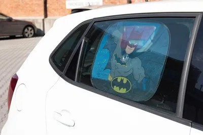 Productafbeelding van BATMAN zonnescherm voor auto, zijruit, voor kinderen