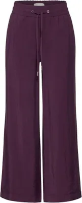 Produktbild von LTD QR Wide leg String cupro t 15818 dark berry purple Größe 34/30